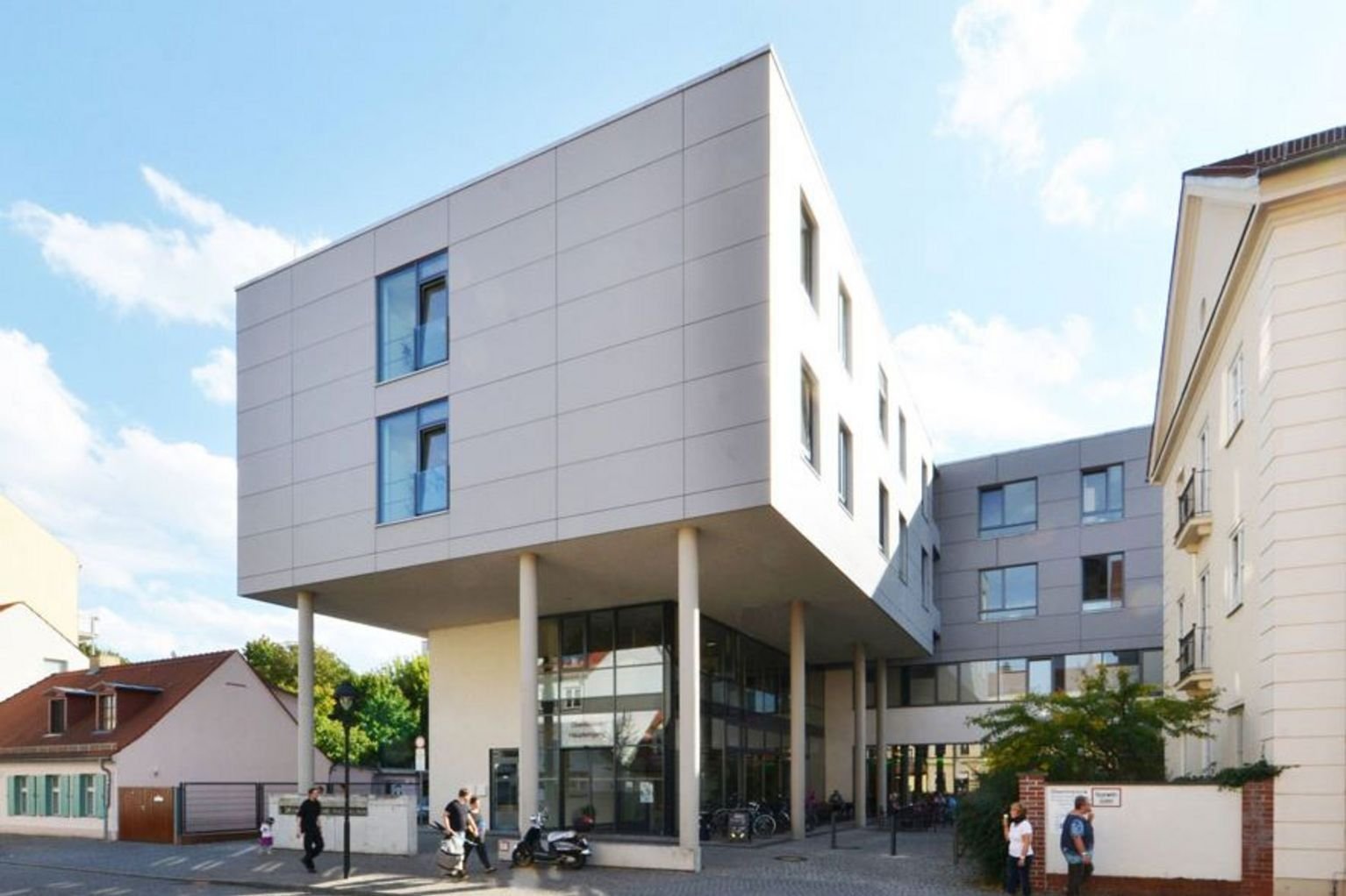 Die Oberlinklinik in Potsdam-Babelsberg